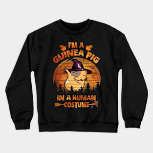 Guinea Pig Halloween Costume For Humans (53) Crewneck Sweatshirt